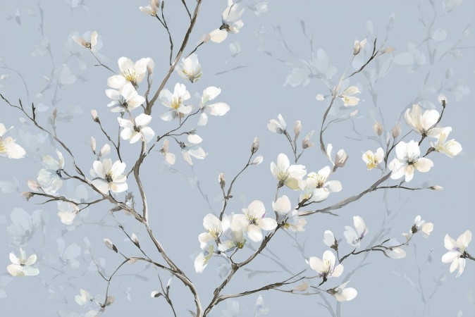 Picture of Blossom Trees I