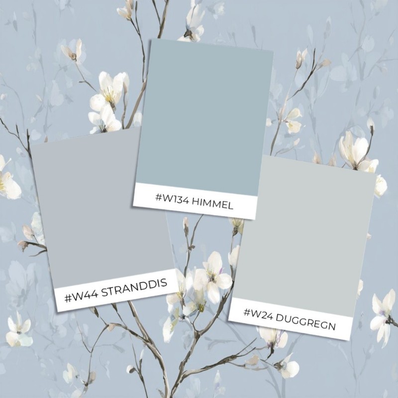 Picture of Värinäyte malli - Blossom Trees I
