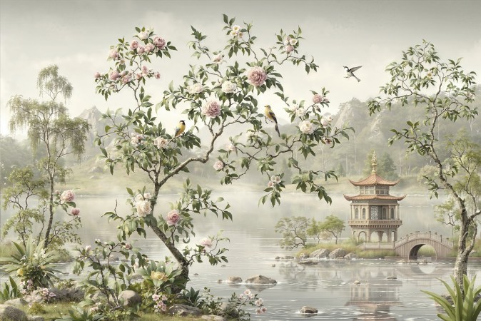 Picture of Asian Birdsong I