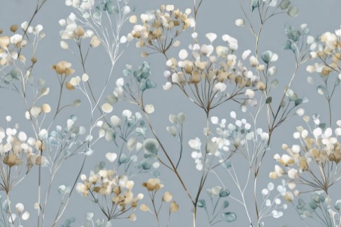 Picture of Soft Blossoms I