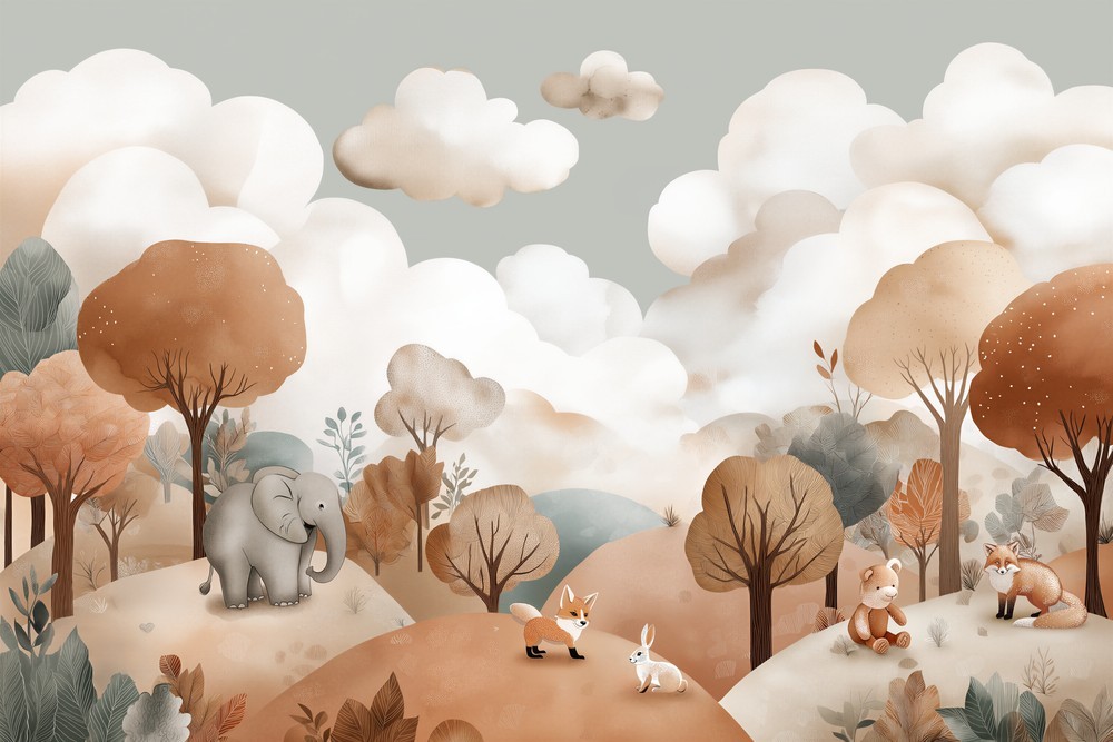 Afbeeldingen van Playful Forest I