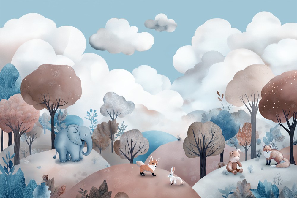 Afbeeldingen van Playful Forest III
