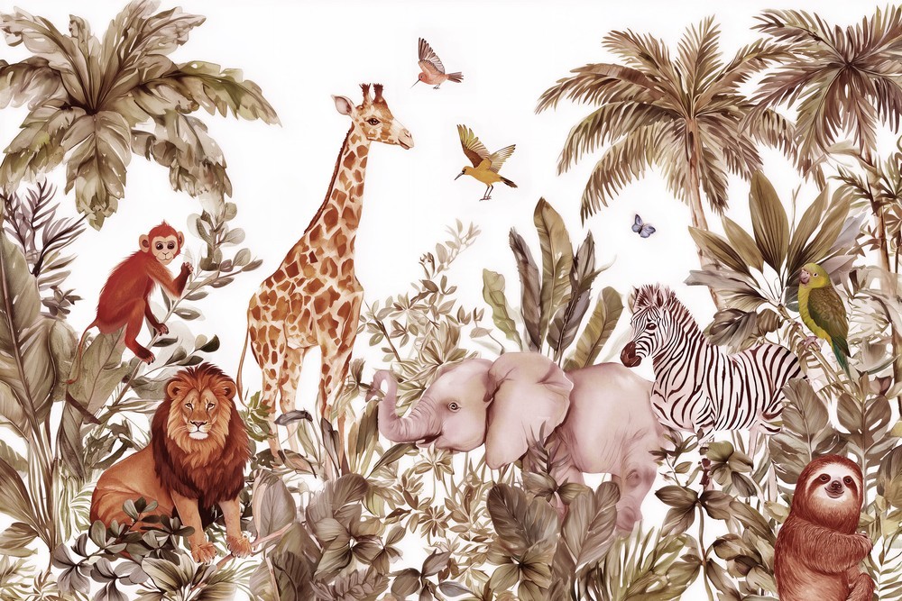 Afbeeldingen van Jungle Friends II