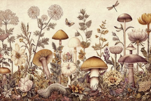 Picture of Vintage Fungi II