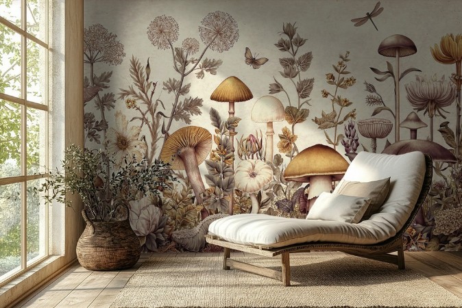 Picture of Vintage Fungi II