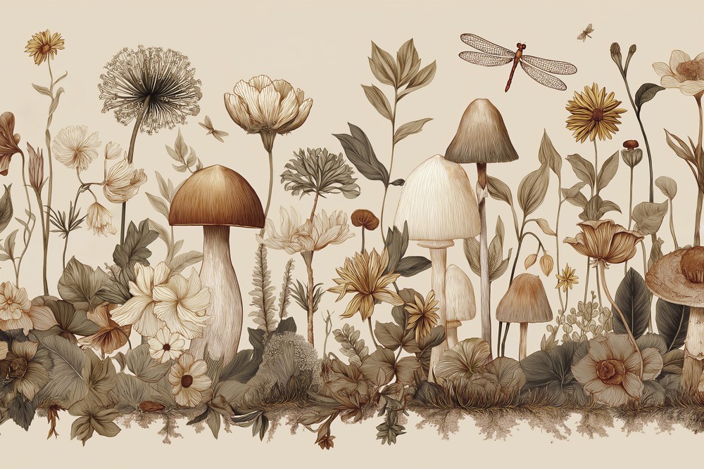 Afbeeldingen van Woodland Fungi I