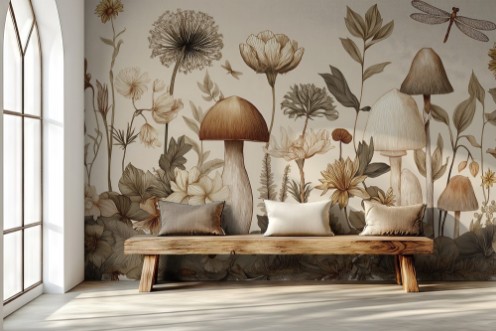 Picture of Woodland Fungi I