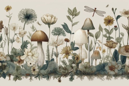 Picture of Woodland Fungi III