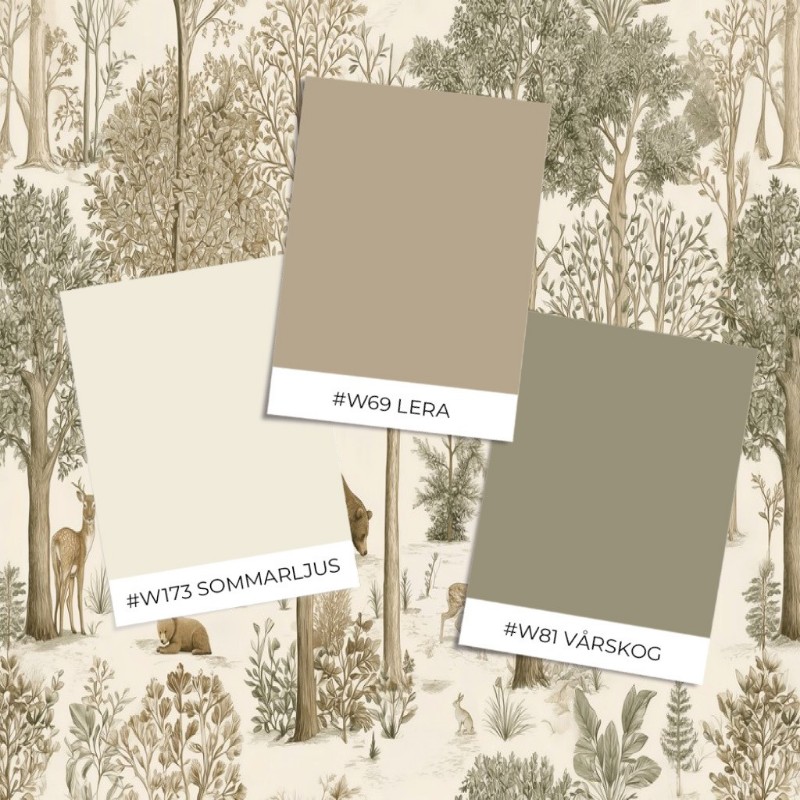 Picture of Värinäyte malli - Woodland Vintage I