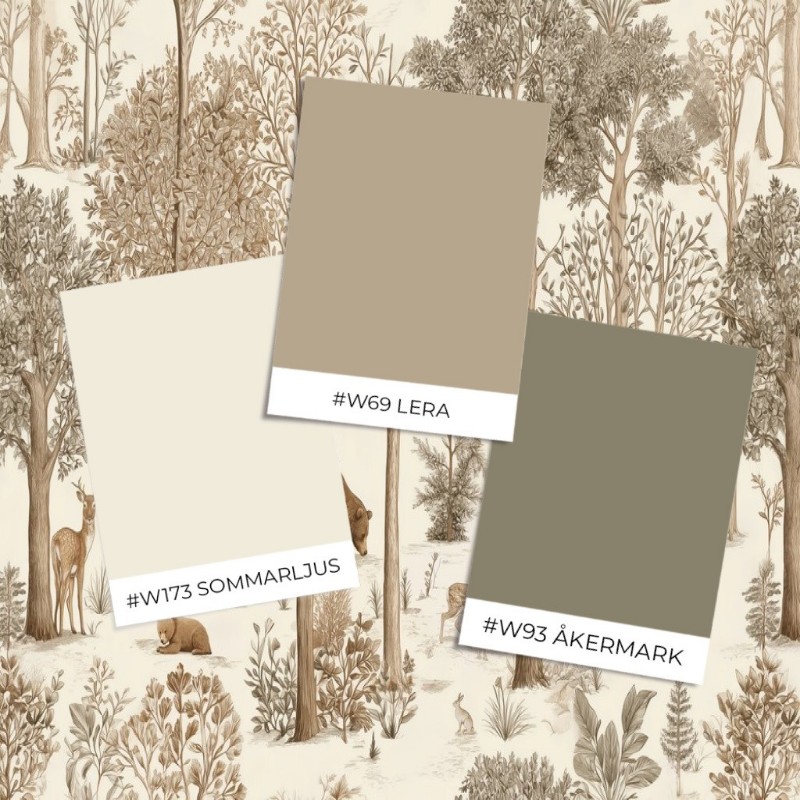Picture of Fargesammensetning Woodland Vintage II - 11223-01