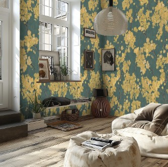 Image de Digital Golden Blossoms - 79015-2