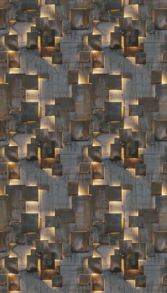 Image de Digital Geometric Glow - 79016-0
