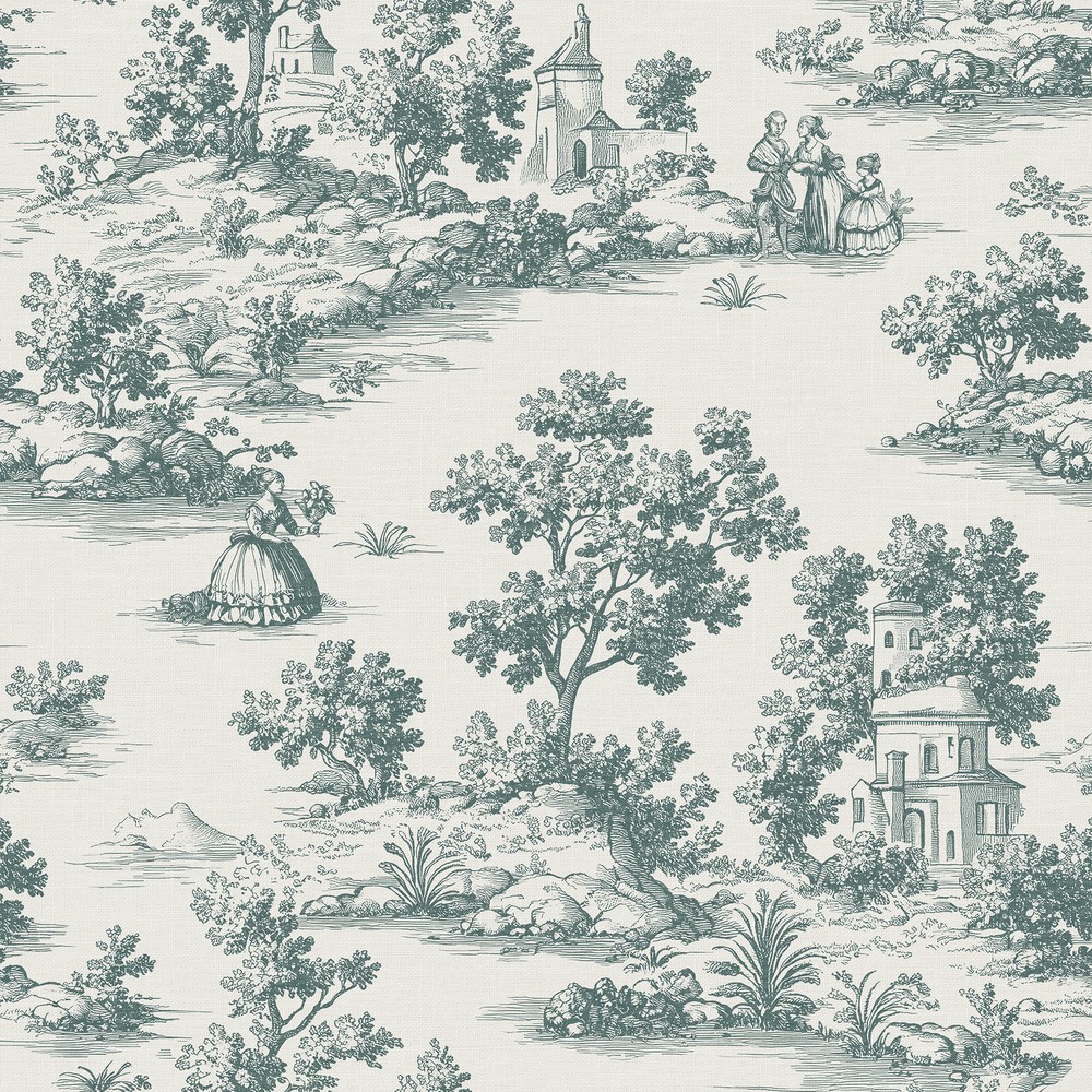 Toile de Jouy - 3858-1 wallpaper I.C.H. S.L.