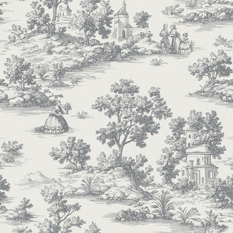 Toile de Jouy - 3858-6 wallpaper I.C.H. S.L.