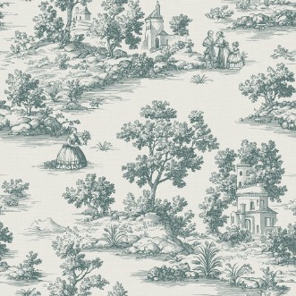 Toile de Jouy - 3858-1 wallpaper I.C.H. S.L.