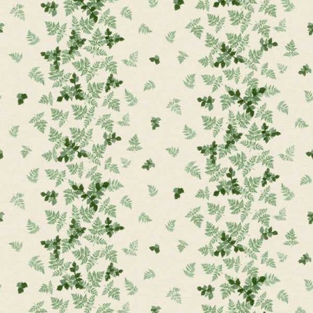 Alices Fern Silver/Green - SAX0078-01 wallpaper Sanderson
