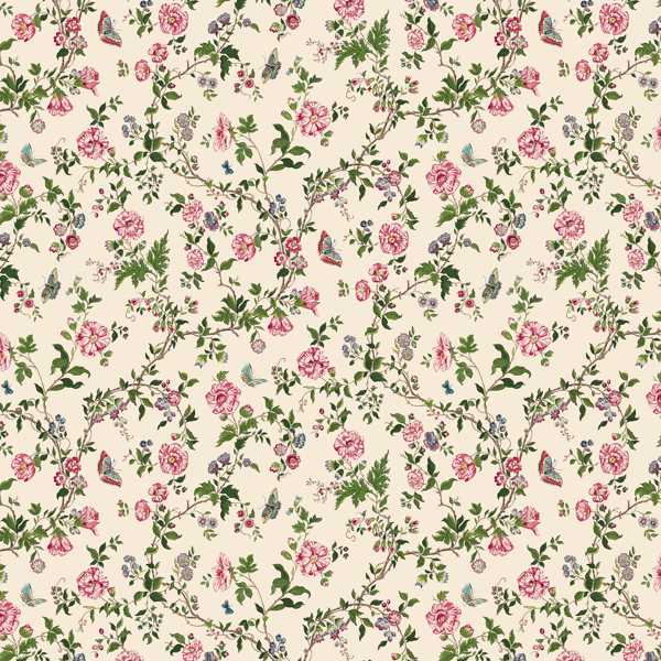 Kings Rose Chintz - SAX0080-01 wallpaper Sanderson