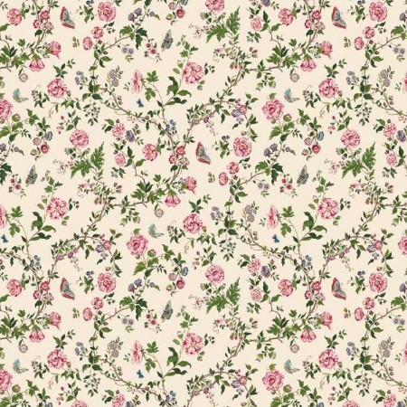 Kings Rose Chintz - SAX0080-01 wallpaper Sanderson